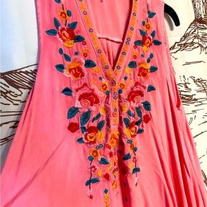 Andree embroidered tank